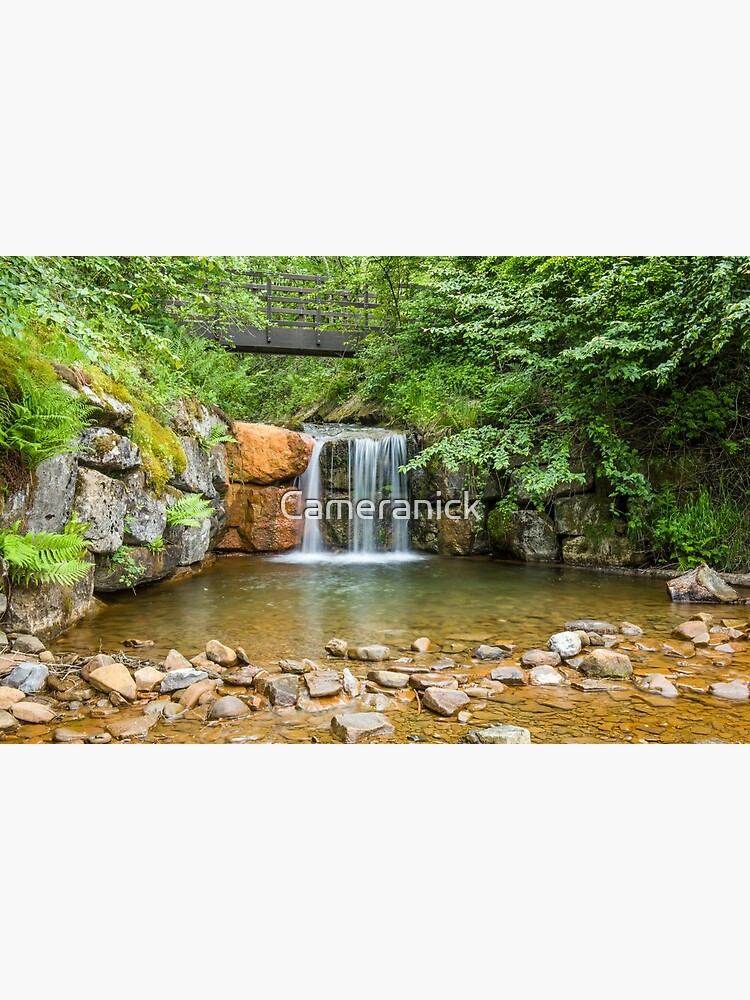 "Waterfall in Clydach Vale Country Park Rhondda " Poster for Sale by