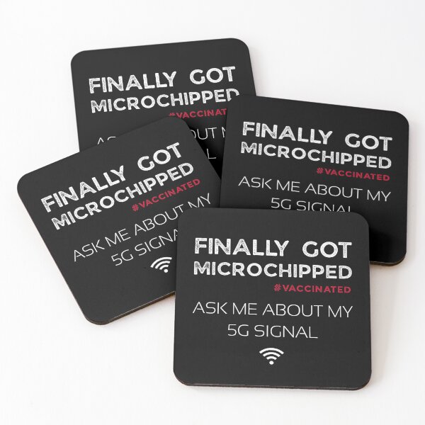 Item preview, Finally Got Microchipped Vaccinated 5G Signal designed and sold by Teelightful.