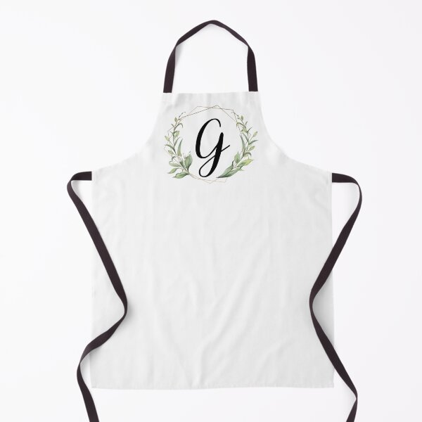 Item preview, Golden frame monogram with laurels letter G designed and sold by JustSeasons.