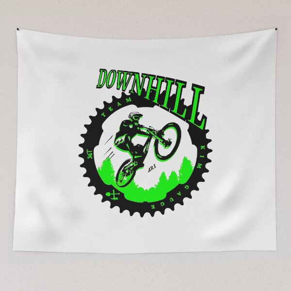 Item preview, Downhill in green designed and sold by Kim Gauge.