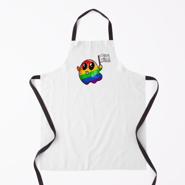 Item preview, Rainbow Pride Flag Ghost designed and sold by Paul Richards.