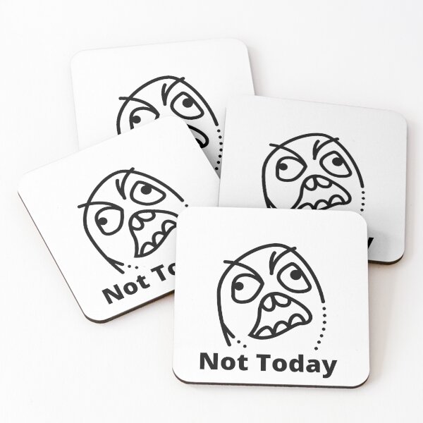 Item preview, Not Today Saten!! designed and sold by Sea  Biscuit.