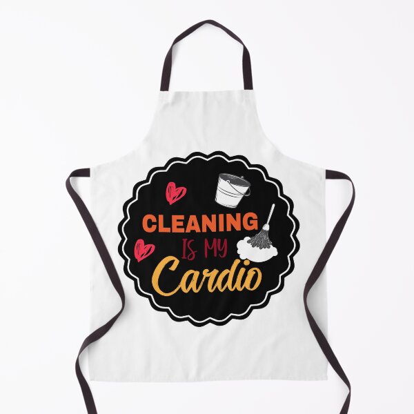 Item preview, Cleaning Is My Cardio-Clean House- Clean Lover-Funny Gift Idea designed and sold by TYPOGRAPO.