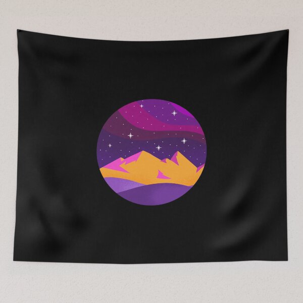 Item preview, 80s Synthwave Mountains Epic  designed and sold by GoodVibeDesign.