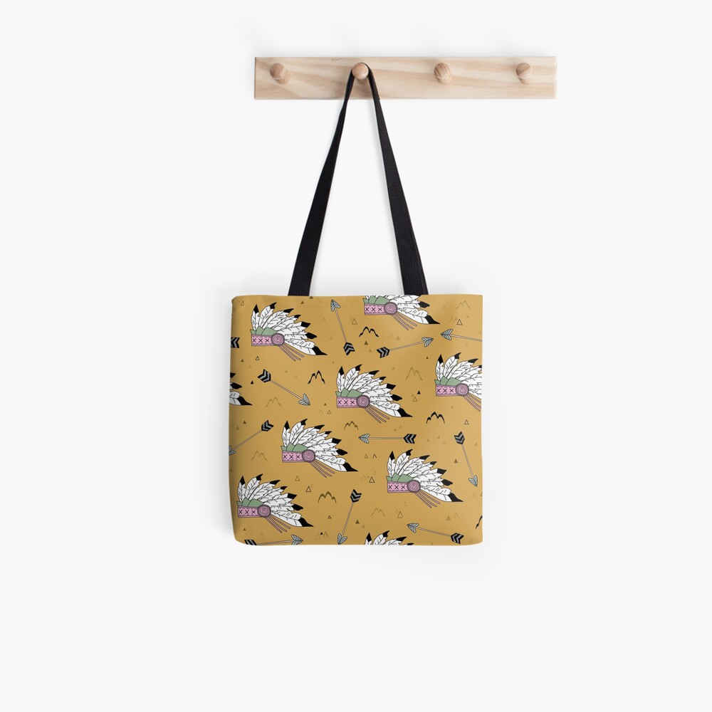 Indian pattern. Boho style Tote Bag for Sale by alijun