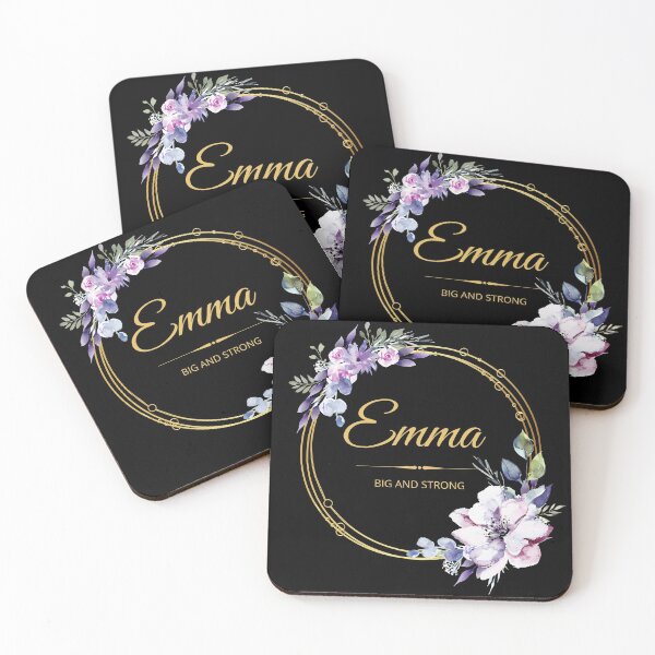Item preview, Emma name sticker designed and sold by AliDeus.