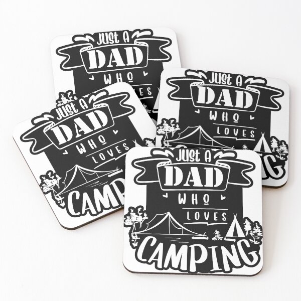 Item preview, Just A Dad Who Loves Camping designed and sold by RomeoSketches.