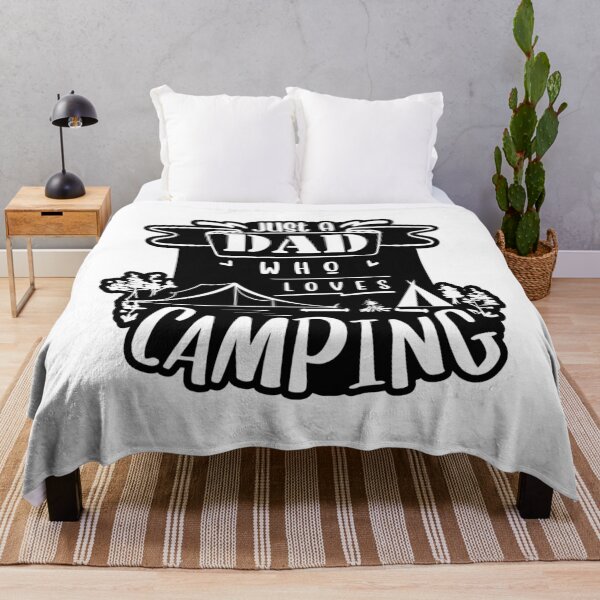 Item preview, Just A Dad Who Loves Camping designed and sold by RomeoSketches.