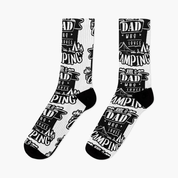 Item preview, Just A Dad Who Loves Camping designed and sold by RomeoSketches.