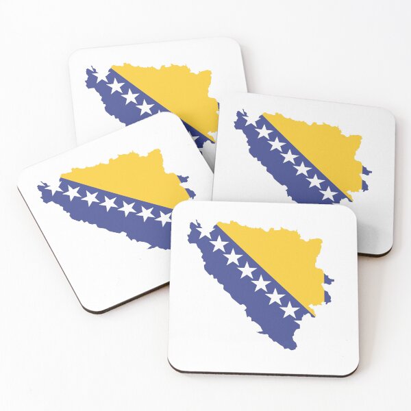 Artikelvorschau, Bosna zastava - Flagge von Bosnien und Herzegowina entworfen und verkauft von Zirrko.