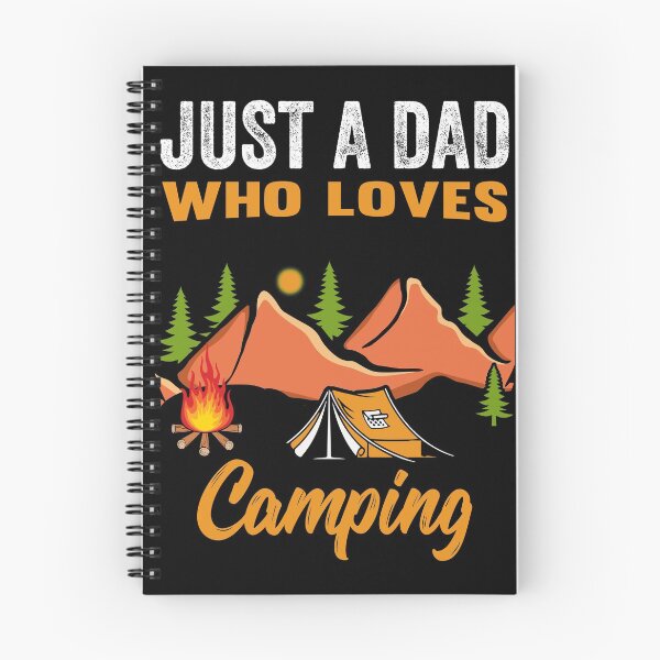 Item preview, Just A Dad Who Loves Camping designed and sold by AmethystMurad.
