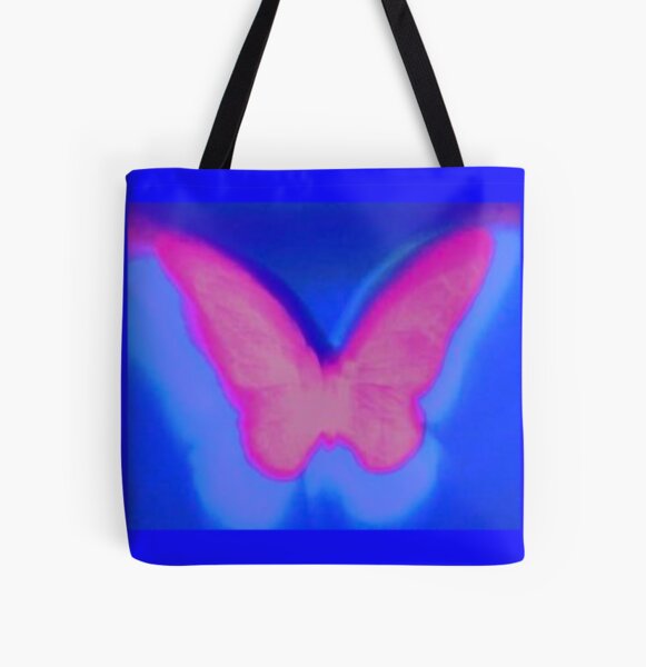 butterfly aura All Over Print Tote Bag