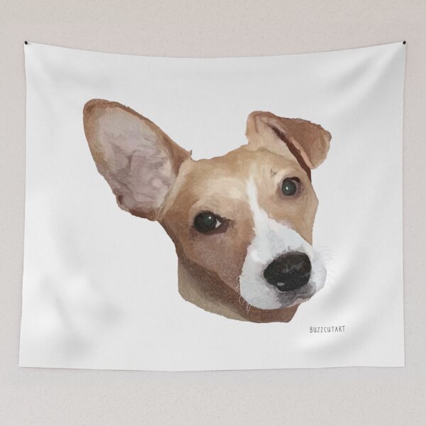 Item preview, Floppy Ear Dog designed and sold by buzzcutart.