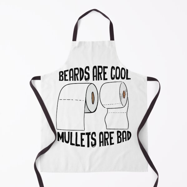 Item preview, Beards are cool, mullets are bad Toilet paper | Funny Social Distancing designed and sold by art-fox.