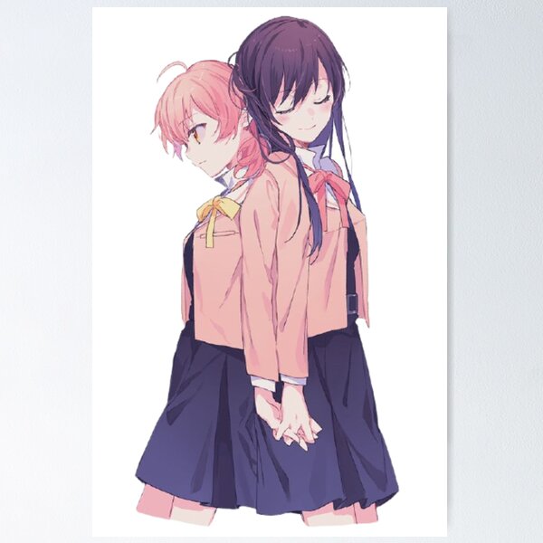  Bloom Into You - Yagate Kimi Ni Naru Anime Poster Wall Art  Poster Scroll Canvas Painting Picture Living Room Decor Home  Framed/Unframed 20x30inch(50x75cm) : Hogar y Cocina