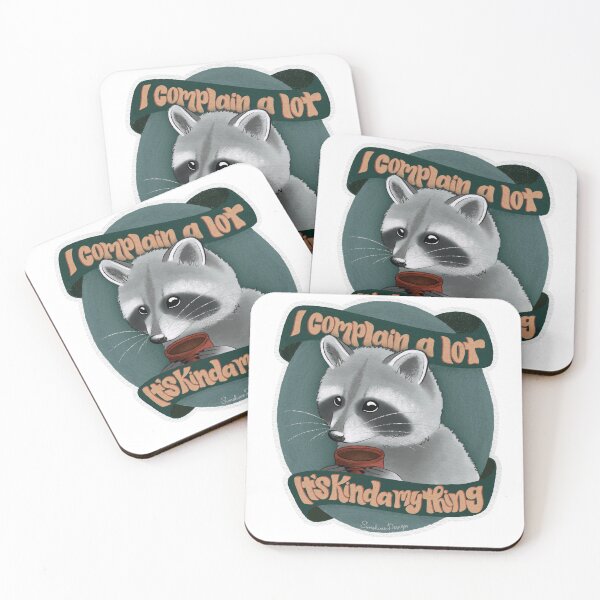 Item preview, Complaint Raccoon  designed and sold by SunshineDsgnLCM.