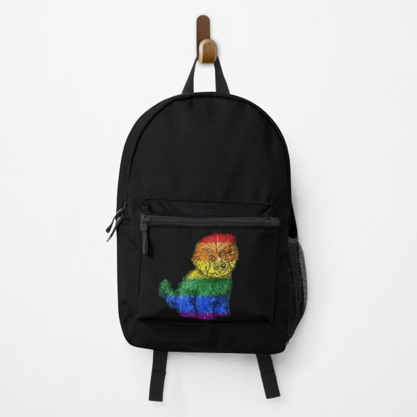 Item preview, Rainbow Bichon Frisé designed and sold by Hallamalla.