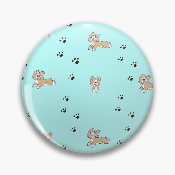 Item preview, Happy Corgi Pattern designed and sold by BeasArtStudio.