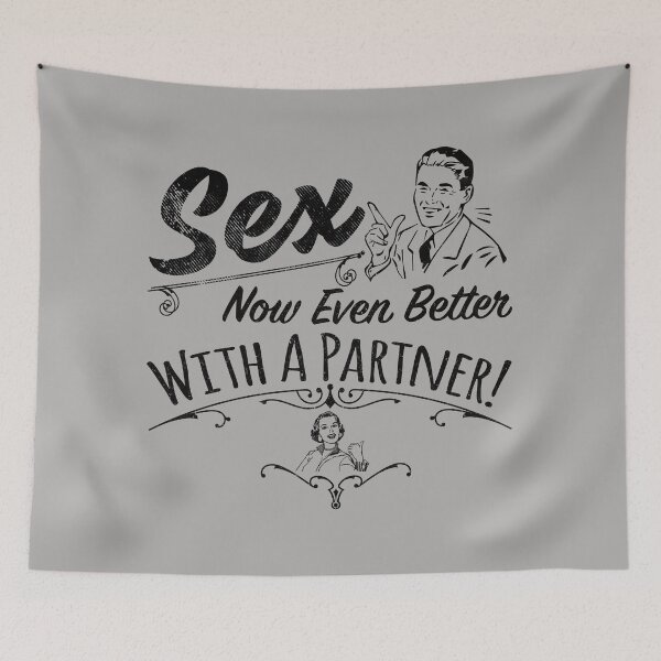 Item preview, Sex Now Even Better With A Partner! designed and sold by Alema Art.