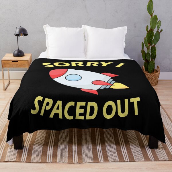 Item preview, Sorry I Spaced Out (Rocket) designed and sold by SarcasticWords.