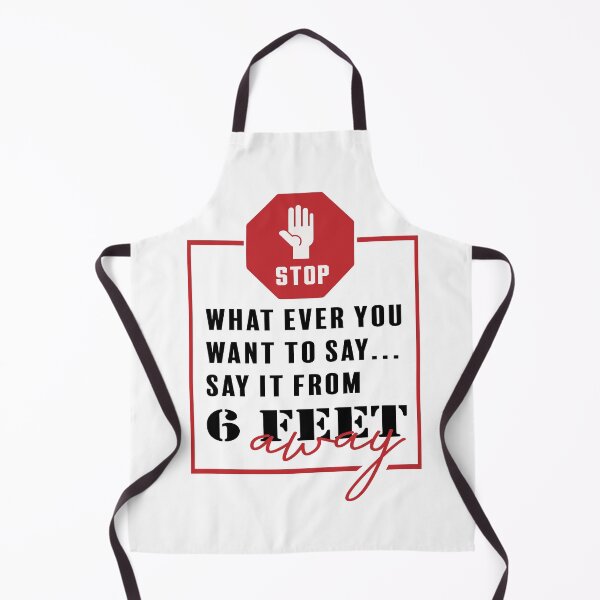 Item preview, Stay back warning | Funny Social Distancing designed and sold by art-fox.