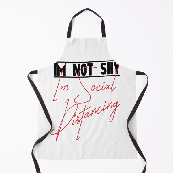 Item preview, I'm not shy | Funny Social Distancing designed and sold by art-fox.