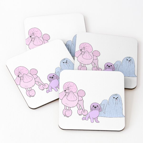 Item preview, Cute Groomed Dogs designed and sold by haikufortwo.