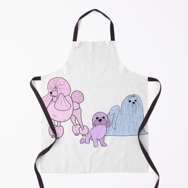Item preview, Cute Groomed Dogs designed and sold by haikufortwo.