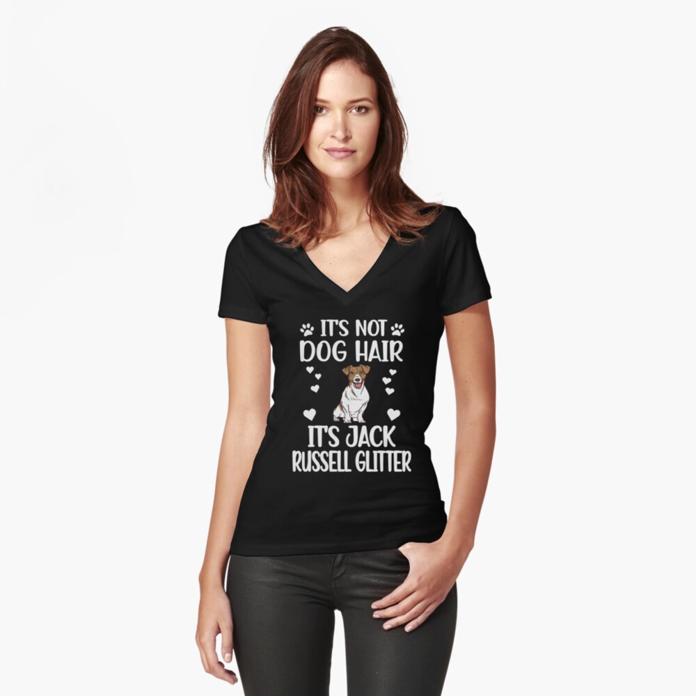 Item preview, Fitted V-Neck T-Shirt designed and sold by Pukiart.