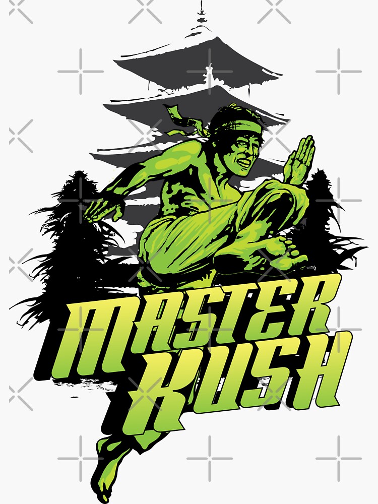 Master Kush Cannabis Strain Art by kushcoast