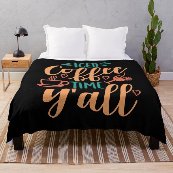 Item preview, iced coffee time y'all designed and sold by JaMatt1983.