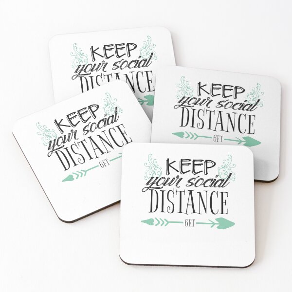 Item preview, Keep your distance | Funny Social Distancing designed and sold by art-fox.