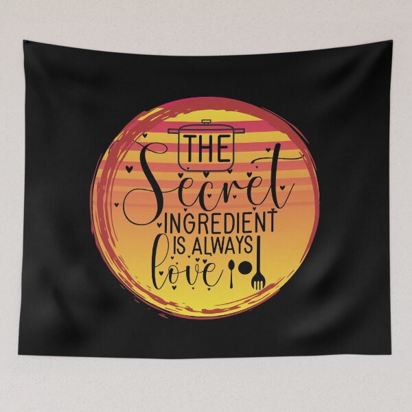 Item preview, The Secret Ingredient Is Always Love designed and sold by OrangePyramid.