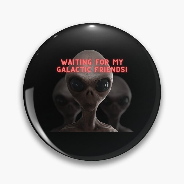 Item preview, Waiting for my Galactic Friends! designed and sold by HelloLoriDesign.