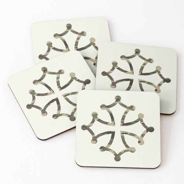 Item preview, Camouflage Occitan Cross, Original and Modern. Occitania, Occitanie. designed and sold by REDPRINT Studio.