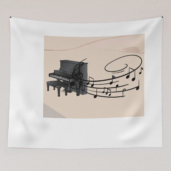 Item preview, Proud Pianist Piano Lovers Wing designed and sold by flofin.