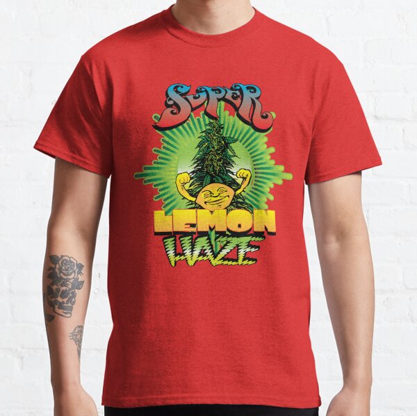 Super Lemon Haze Cannabis Strain Art Classic T-Shirt