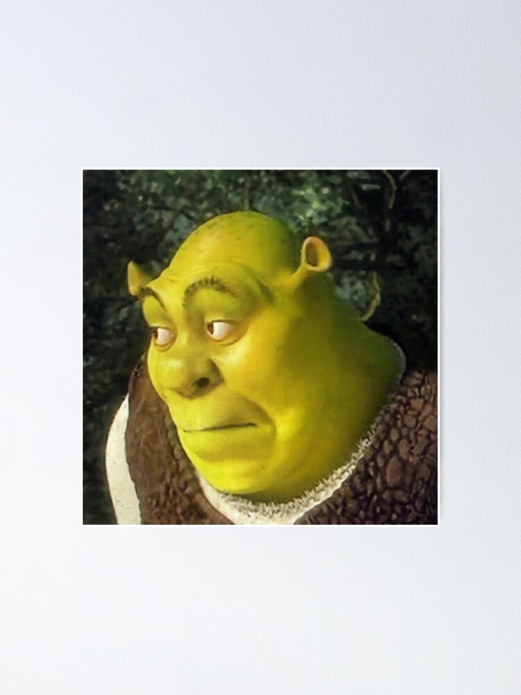 Shrek Face Meme | Postcard