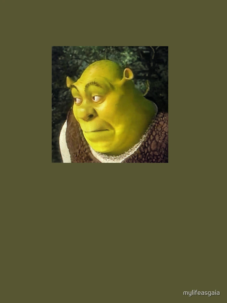 Shrek Face Meme Essential T-Shirt for Sale by mylifeasgaia