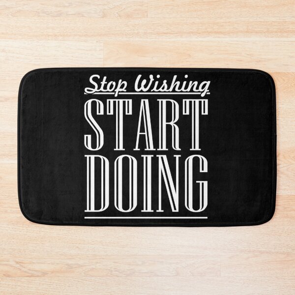 Item preview, stop wishing start doing designed and sold by eliasteam.