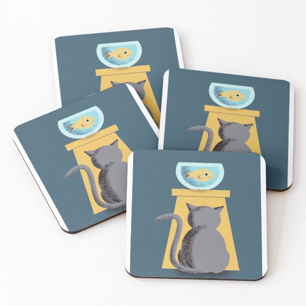 Item preview, Cat and Fish designed and sold by Jujuzinha21.