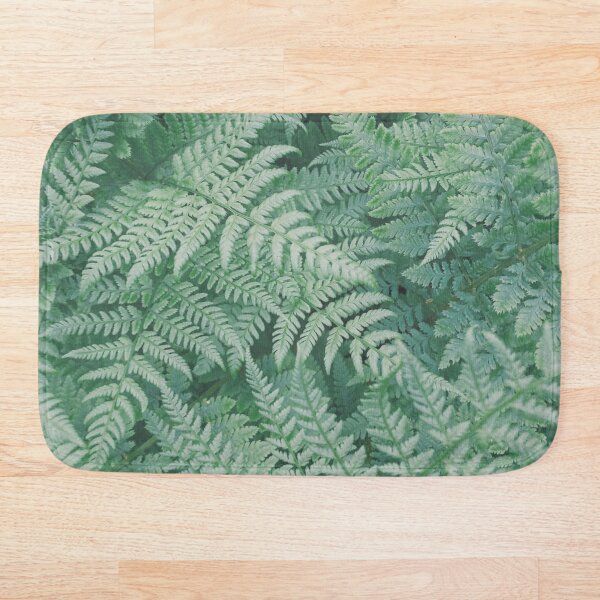 Item preview, minimalistic green fern leaves in summer designed and sold by des1gnsbywill.