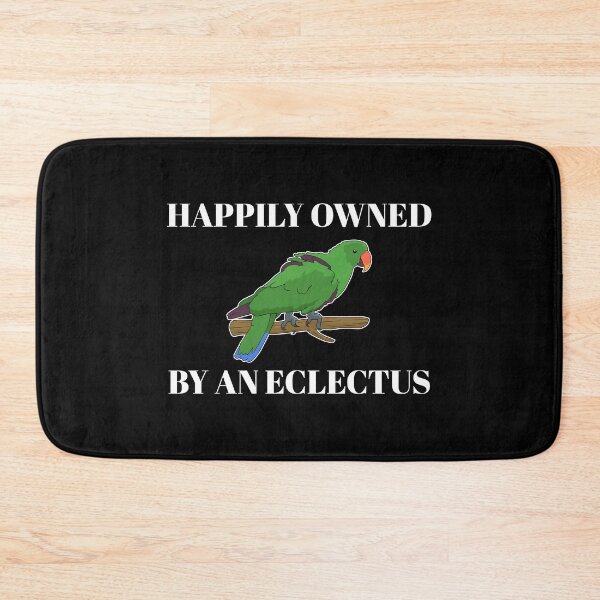 Item preview, Happily Pet Parrot Owner Eclectus print designed and sold by jakehughes2015.