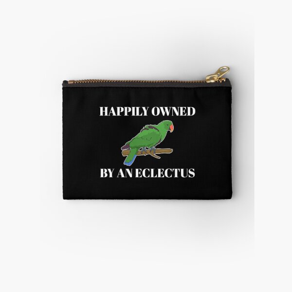 Item preview, Happily Pet Parrot Owner Eclectus print designed and sold by jakehughes2015.