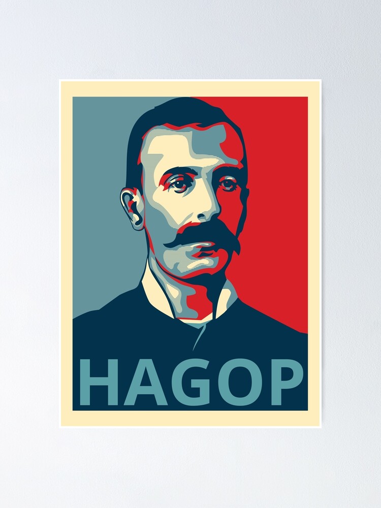 Thumbnail 2 of 3, Poster, HAGOP designed and sold by Breadandonions.