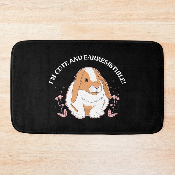 Item preview, Funny Cute And Earresistible Holland Lop Bunny Pun product designed and sold by jakehughes2015.