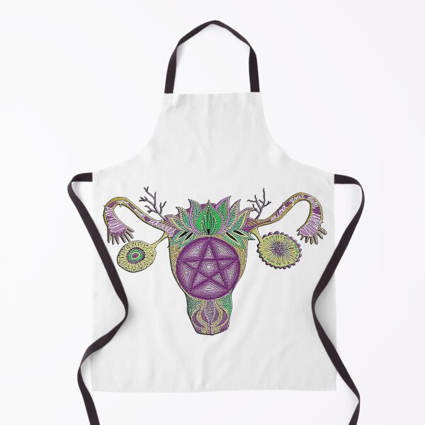 Item preview, Mind your own uterus colorful drawing designed and sold by nuriart.
