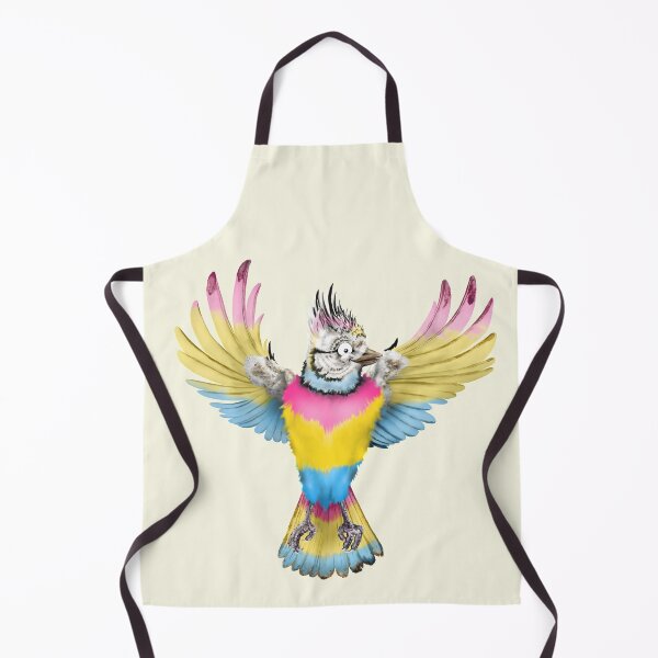 Item preview, Bandera del orgullo pansexual | Pájaro de dibujos animados designed and sold by Snootrac.