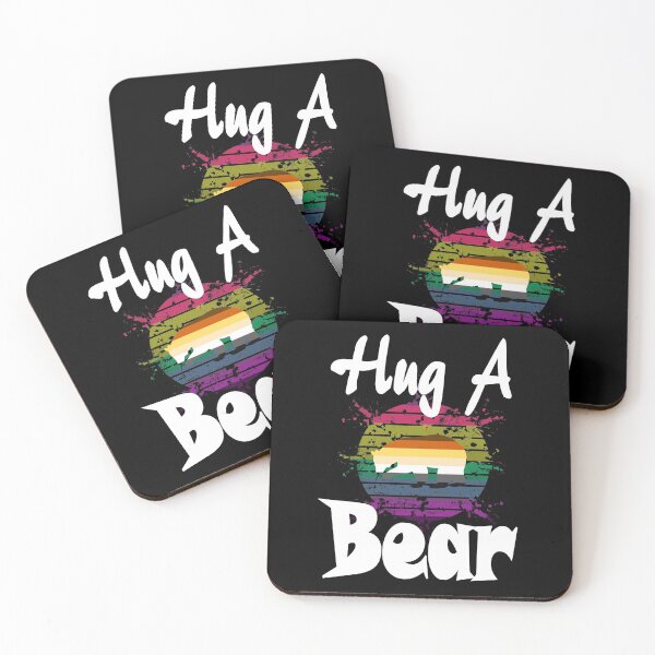 Item preview, LGBTQ design, Hug a Bear #11 designed and sold by Hypnotees.