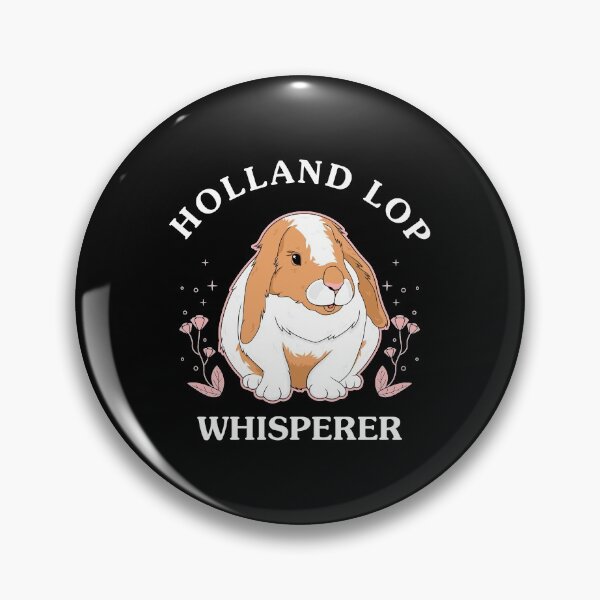 Item preview, Funny Holland Lop Whisperer Bunny Lover graphic designed and sold by jakehughes2015.